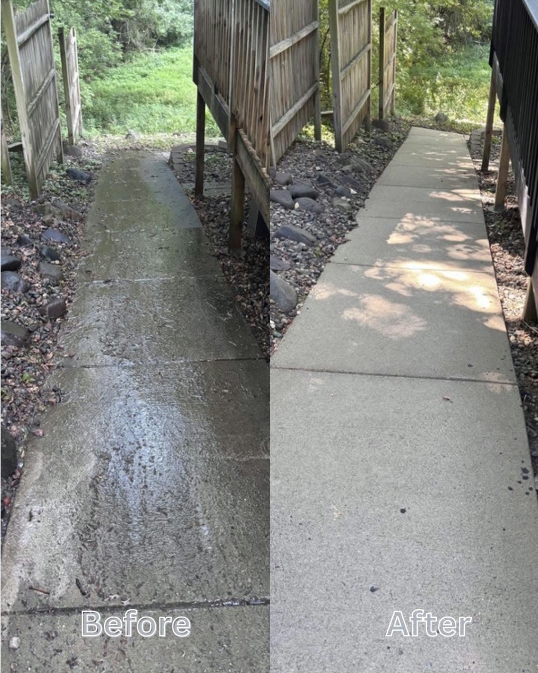 Walkway · Before & After